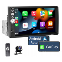 7 Multimediální Stanice Do Auta Radiopřijímač Carplay MP5 Bluetooth Pl Menu