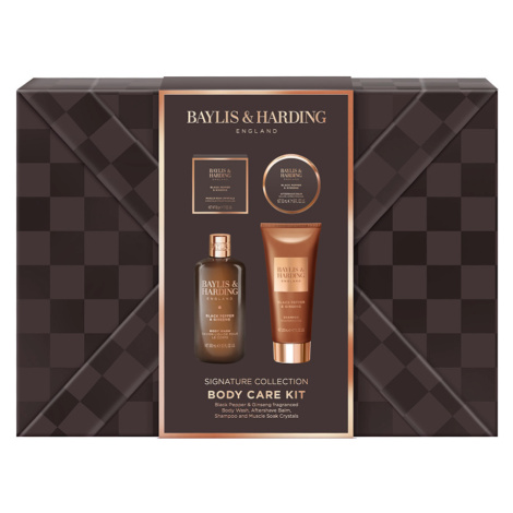 Baylis & Harding Pánská dárková sada péče o tělo Black Pepper & Ginseng 4 ks