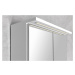 Aqualine KAWA STRIP galerka s LED osvětlením 60x70x22cm, bílá