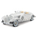 Maisto 1936 Mercedes-Benz 500 K Typ Specialroadster, bílá, 1 : 18