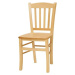 Stima Dřevěná židle Veneta Tmavě hnědá
