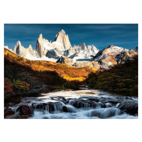 Ravensburger puzzle 173150 Dechberoucí hory: Mount Fitz Roy, Patagonie 1000 dílků