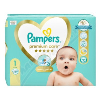 Pampers Premium Care Value Pack S1 72ks