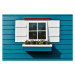 Fotografie Window with flower box., moointer, (40 x 26.7 cm)