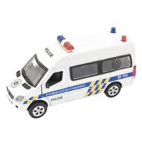 Dětské policejní auto TEDDIES se zvukem a světlem 15cm