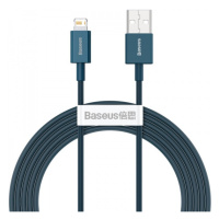 Datový kabel Baseus Superior Series Fast Charging Data Cable USB to iP 2.4A 2m, modrá