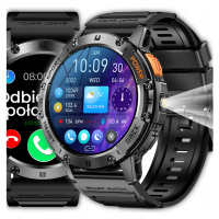Chytré Hodinky Jg Smart JGR-65 Smart Watch Pánské Hovory Svítilna Menu Pl černá