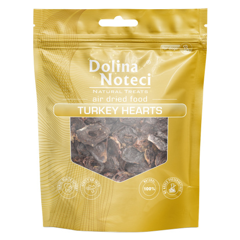 Dolina Noteci Dog Natural Treats Turkey Hearts - výhodné balení: 3 x 150 g