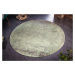 LuxD Designový kulatý koberec Rowan 150 cm zeleno-béžový