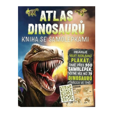 Atlas dinosaurů - Kniha se samolepkami - John Malam Svojtka&Co.