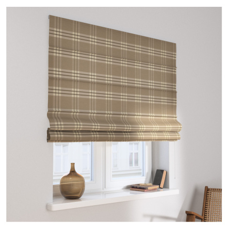 Dekoria Římská roleta Capri, béžová kostka, Edinburgh, 144-95