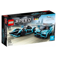 Lego® speed champions 76898 formula e panasonic jaguar racing gen2 & jaguar i-pace etrophy