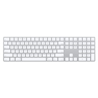 Apple Magic Keyboard s číselnou klávesnicí stříbrná - slovenská