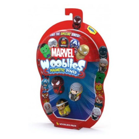 TM Toys Wooblies 4ks kov 4cm magnetické postavičky mix druhů na kartě