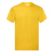 Tričko bavlněné, 145 g/m2,velikost XL, tm.žluté (Sunflower)