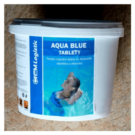 Aqua Blue Chlorové tablety 5kg do bazénu -Aqua Blue - pomalurozpustné