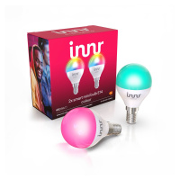 Innr Lighting Innr LED žárovka Smart Mini Bulb E14 4,8W RGBW 460lm 2x