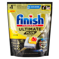 Finish Powerball Ultimate Plus All in 1 Lemon kapsle do myčky nádobí 45 ks 549g