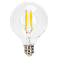 LED žárovka E27 G95 16W 4xCOS Filament 1760lm STUDENÁ BÍLÁ