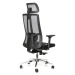 Kancelářská ergonomická židle Sego STRETCH — černá