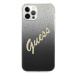 Guess GUHCP12MPCUGLSBK hard silikonové pouzdro iPhone 12 / 12 Pro 6,1" black Glitter Gradient Sc