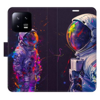 iSaprio Flip pouzdro Neon Astronaut 02 pro Xiaomi 13