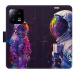 iSaprio Flip pouzdro Neon Astronaut 02 pro Xiaomi 13