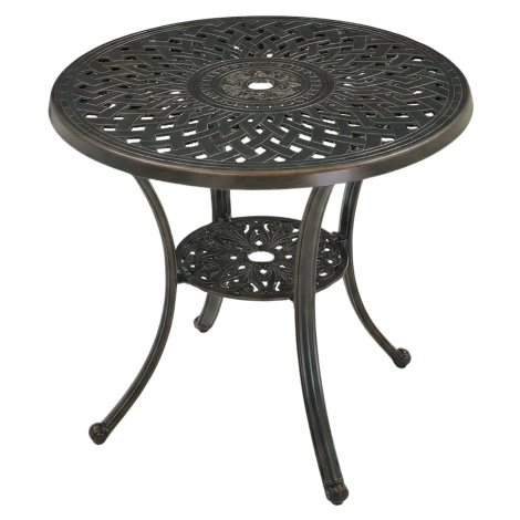 Garden Line Zahradní stůl Mondrich 78 cm antický bronz