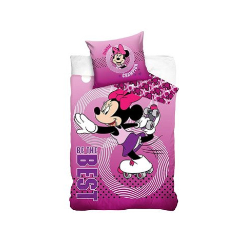 Chanar Dětské povlečení Minnie Na bruslích