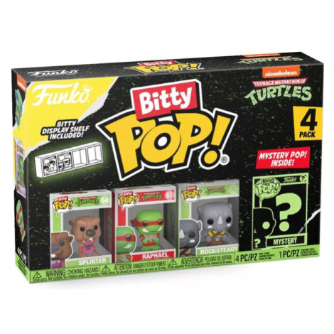 Funko Figurka Želvy Ninja - Splinter 4-pack (Funko Bitty POP)