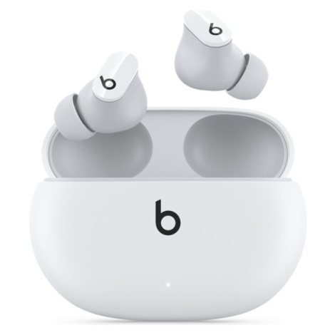 Apple Beats Studio Buds bezdrátová sluchátka s potlačením hluku bílá Bílá