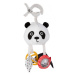 Canpol babies BabiesBoo Senzorická závěsná cestovní hračka Panda s klipem