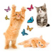 Samolepicí dekorace Crearreda na okno WI M Cats 64001 Kočky a motýli