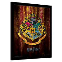 Obraz na zeď - Harry Potter - Hogwarts Crest, 34.3 × 44.5 cm