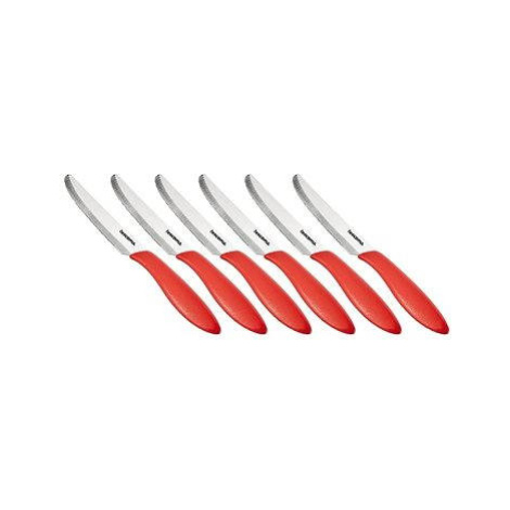 Tescoma Nůž jídelní PRESTO 12cm, 6ks, červená 863054.20