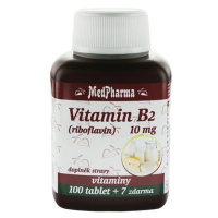Medpharma Vitamin B2 (riboflavin) 10 mg 107 tablet