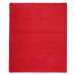 Vopi koberce Kusový koberec Eton červený 15 - 250x350 cm