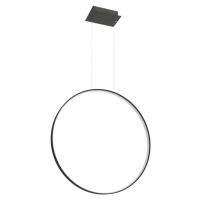 Černé LED závěsné svítidlo 78x16 cm Tim - Nice Lamps