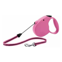 Flexi Standard lanko S 5m do 12kg pink