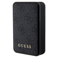 Guess PU 4G Leather Powerbanka 10000 mAh černá