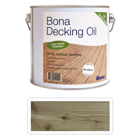 BONA Decking Oil -  olej pro impregnaci a ochranu dřeva v exteriéru 2.5 l Neutrální