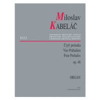 Miloslav Kabeláč Čtyři preludia op. 48