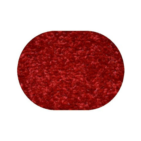 Kusový koberec Eton vínový ovál 133 × 190 cm Vopi
