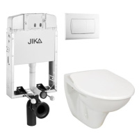 Cenově zvýhodněný závěsný WC set Jika k zazdění + WC Jika Nila KMPLJIKA