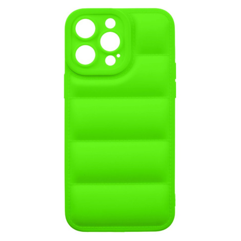 Zadní kryt OBAL:ME Puffy pro Apple iPhone 14 Pro Max, zelená