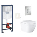 Závěsný wc set do lehkých stěn / předstěnová montáž Grohe Euro Ceramic SIKOGRSEUSAP00