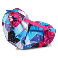 BeanBag Designový sedací vak 189×140 Triangle 2 s popruhy