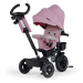 Kinderkraft select Tříkolka Spinstep Pink, Premium