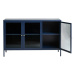 Furniria Designová komoda Hazina 132 cm modrá