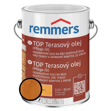 Olej terasový Remmers TOP douglaska, 2,5 l